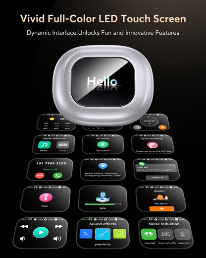 Q16 Air AI Translation Earbuds 144 Languages Real-Time