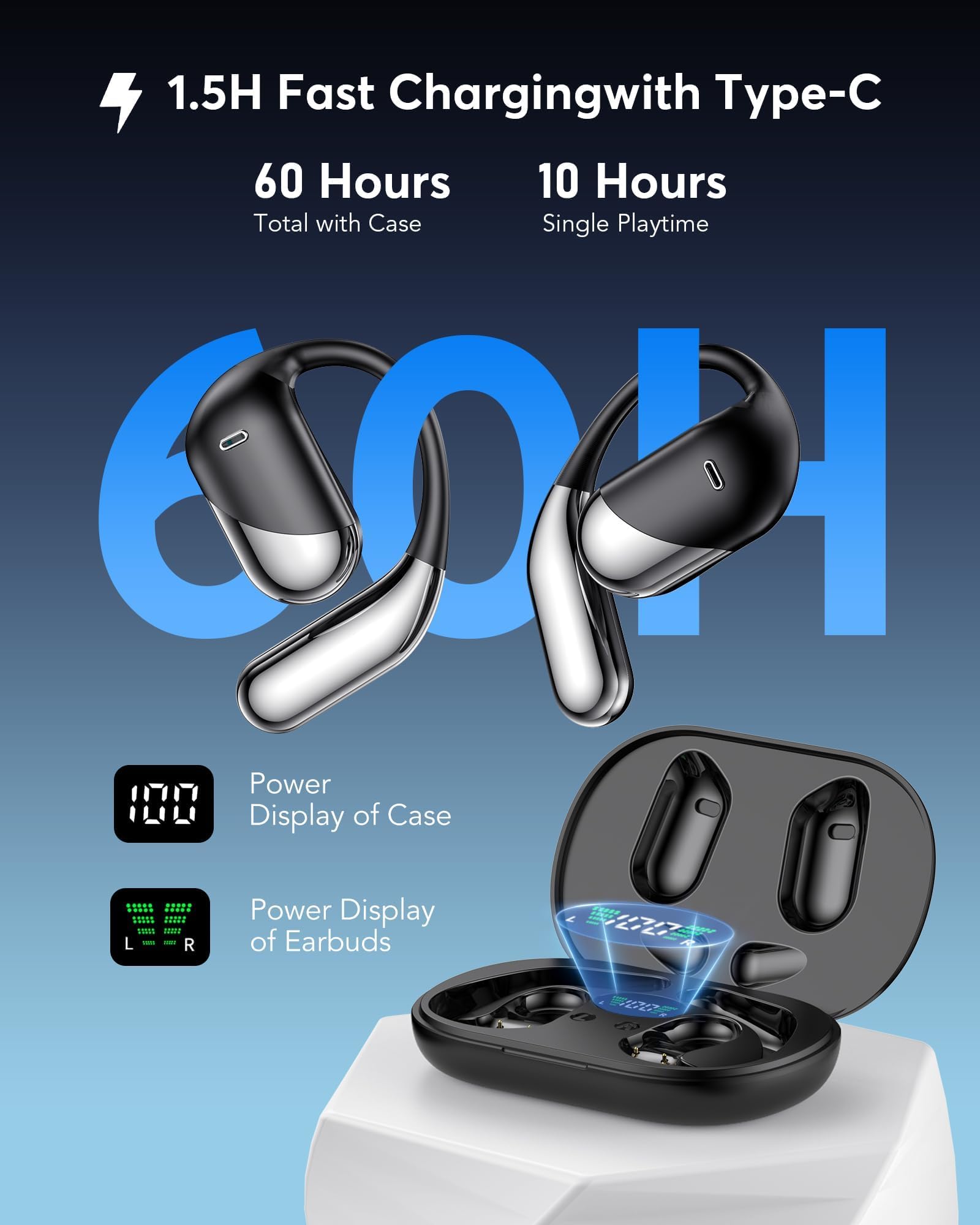 Q16 AI Translation Earbuds 198 Languages Real-Time